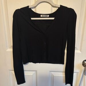 JOAH BROWN crop button up